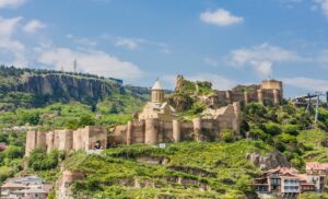 Narikala fortress, Tbilisi, Georgie