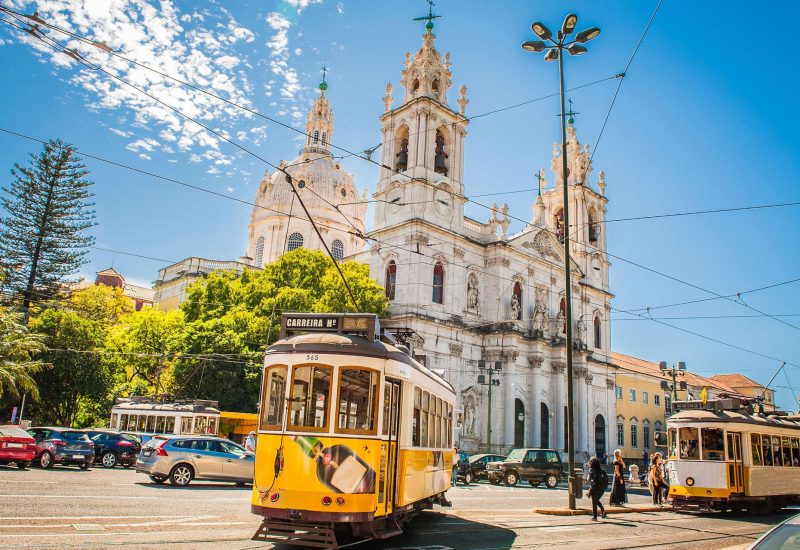 La basilique d'Estrela à Lisbonne