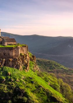 Tatev,Monastery,In,The,Mountains,Of,Armenia